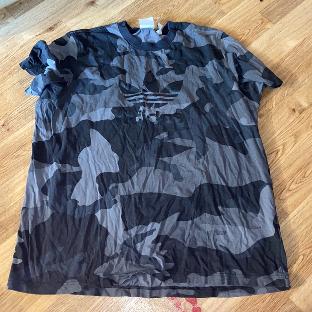Adidas camo shirt